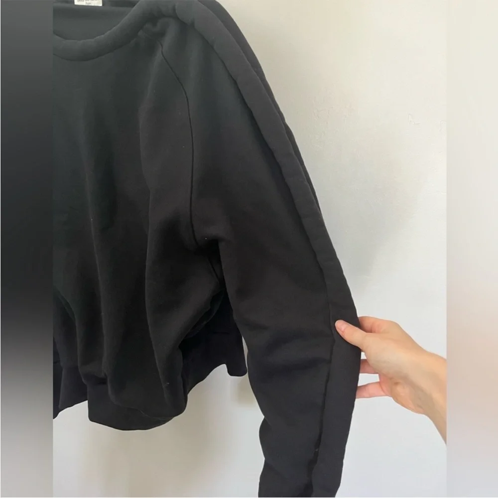 Dries Van Noten Black Sculptural Sweatshirt - Picture 4 of 10